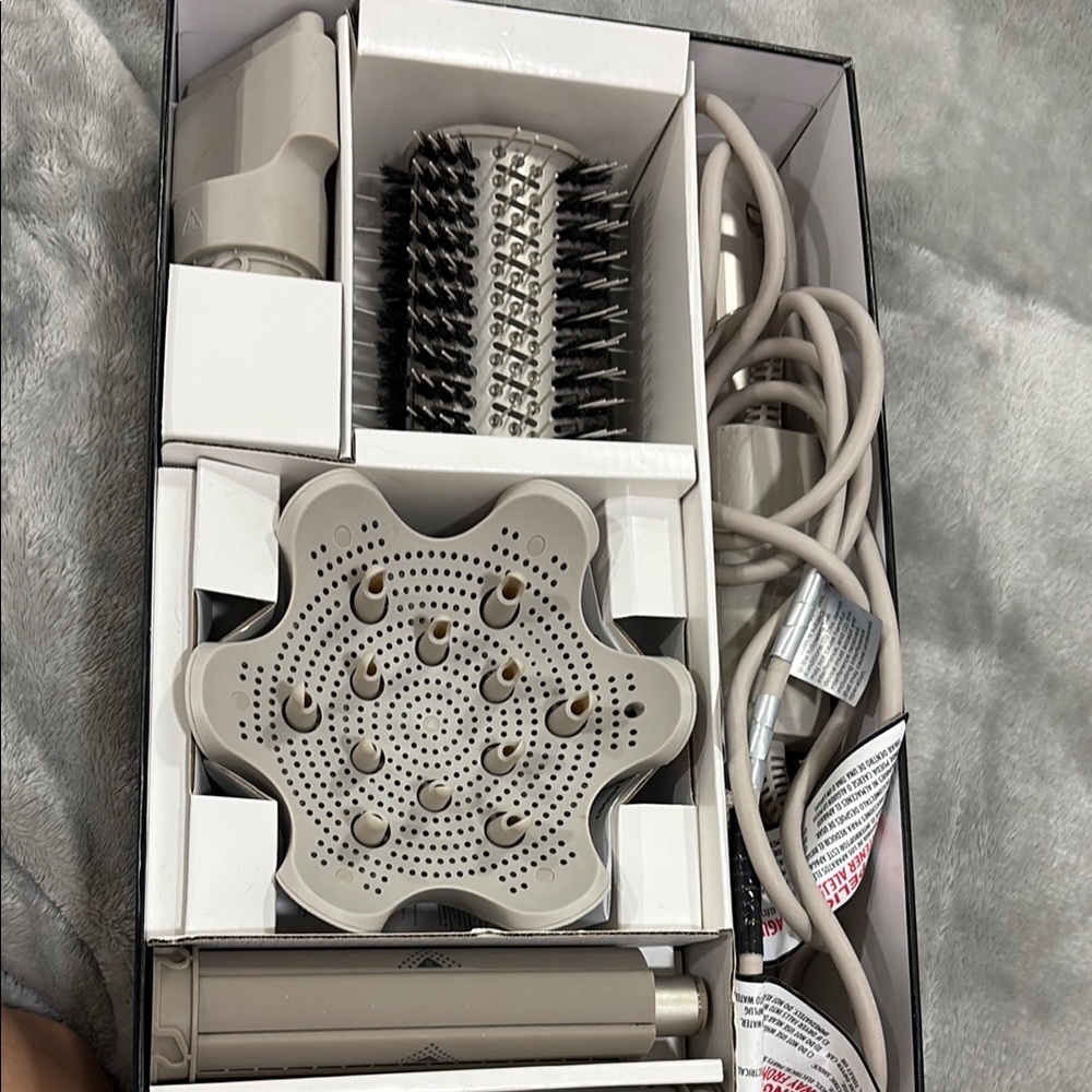 Versatile Hair Styling Tool Set in Beige